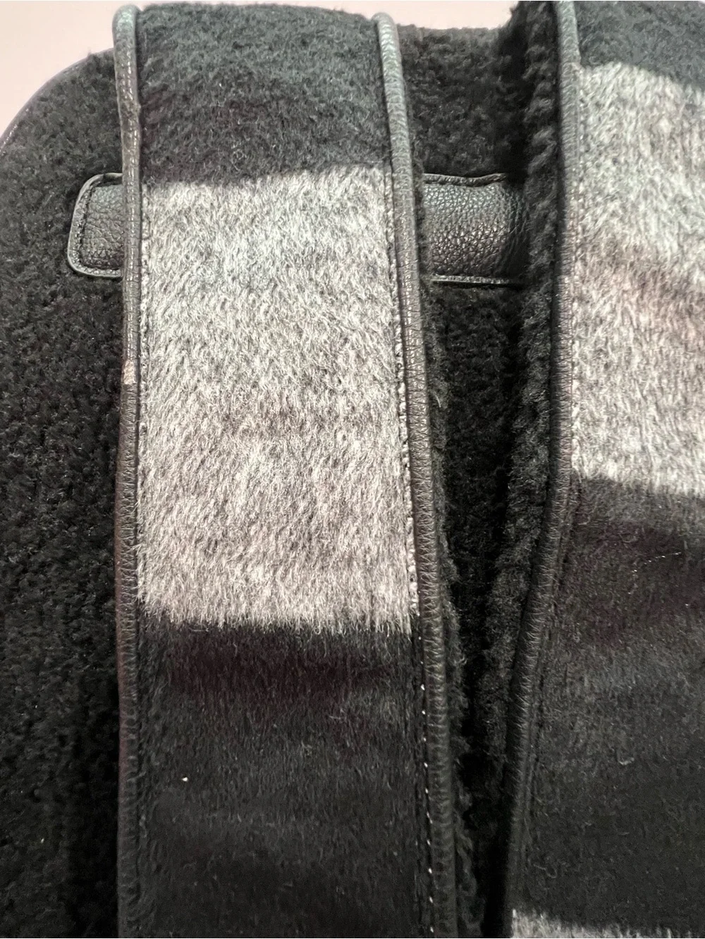 NWT Adam Lippes for Target Black and White Plaid Backpack